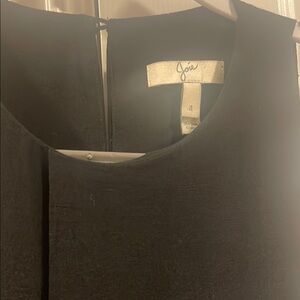 Joie Black Sheath Dress Sleeveless Scoop Neck